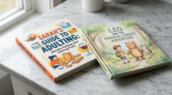 Side-by-side comparison of personalized book companies